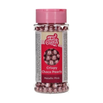 Crispy Choco Pearls - Metallic Pink
